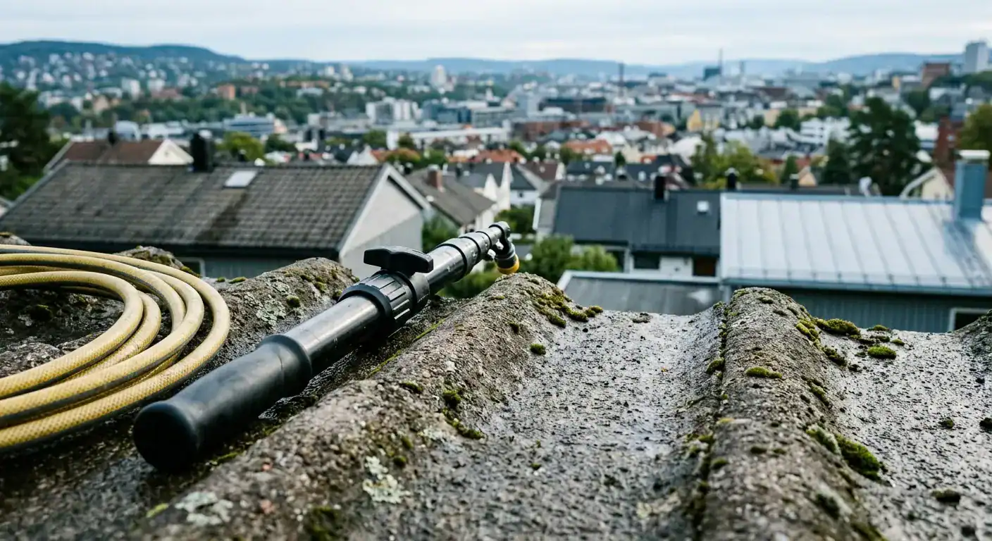 Mose på taket: Hvorfor biologisk vekst ødelegger takstein og hvordan du stopper det - Featured Image